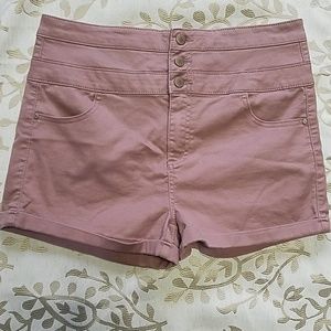 high waist shorts size 15